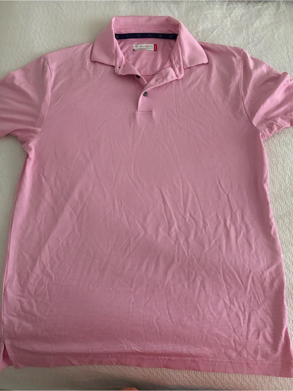 Men's Ben Hogan Pink Polo Shirt